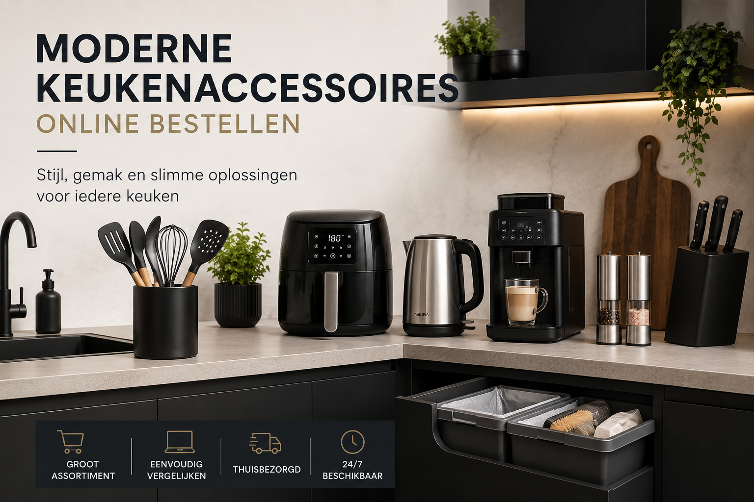 Moderne keukenaccessoires online bestellen