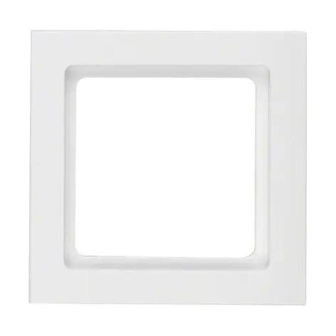 Hager Berker Afdekraam 1-Voudig Q.3 Serie Polar Wit