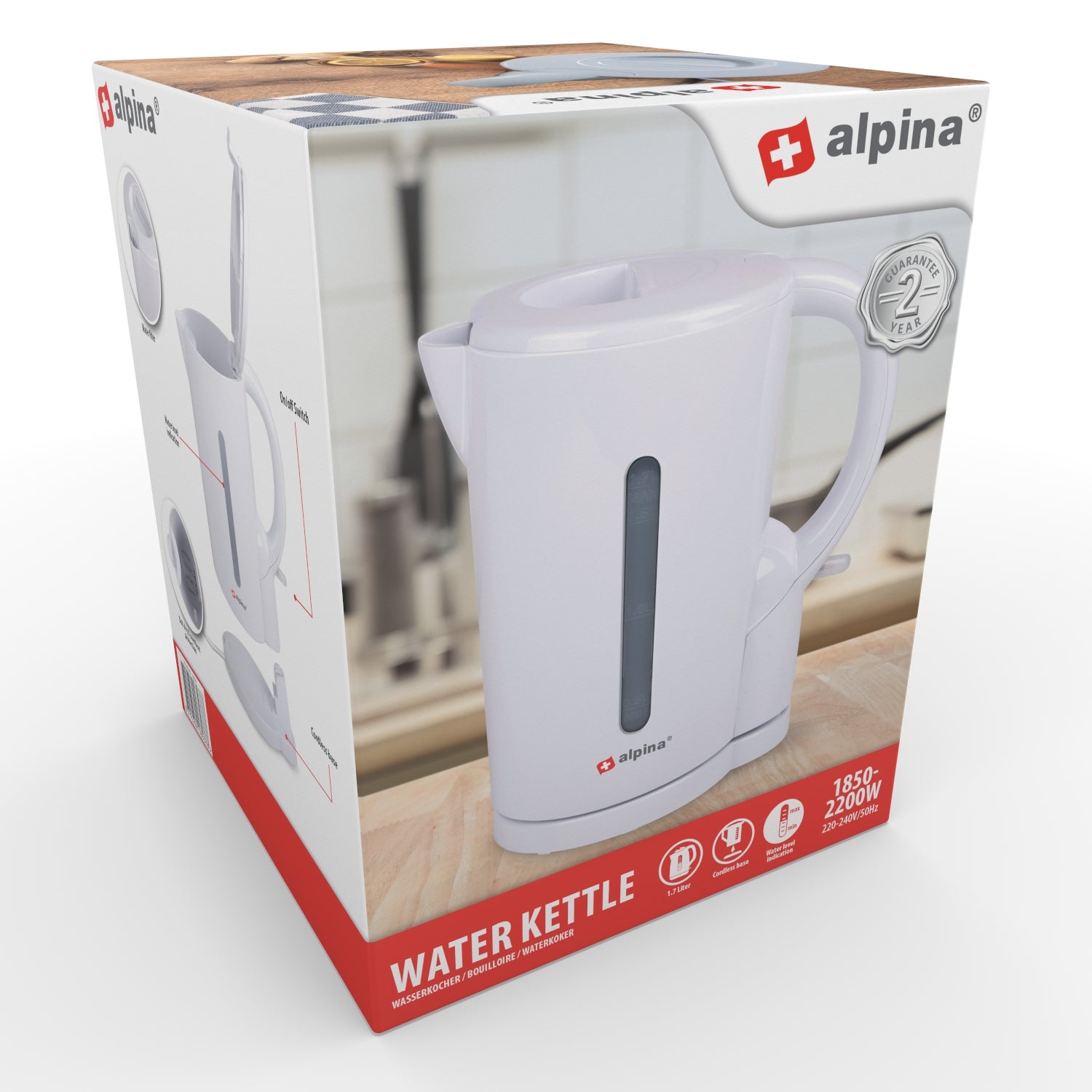 Water Kettle 1,7L Pl