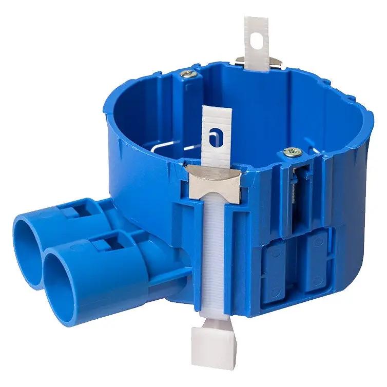 ABB Inbouwdoos 50mm Blauw HAF Voor Holle Wanden Met Klemmen