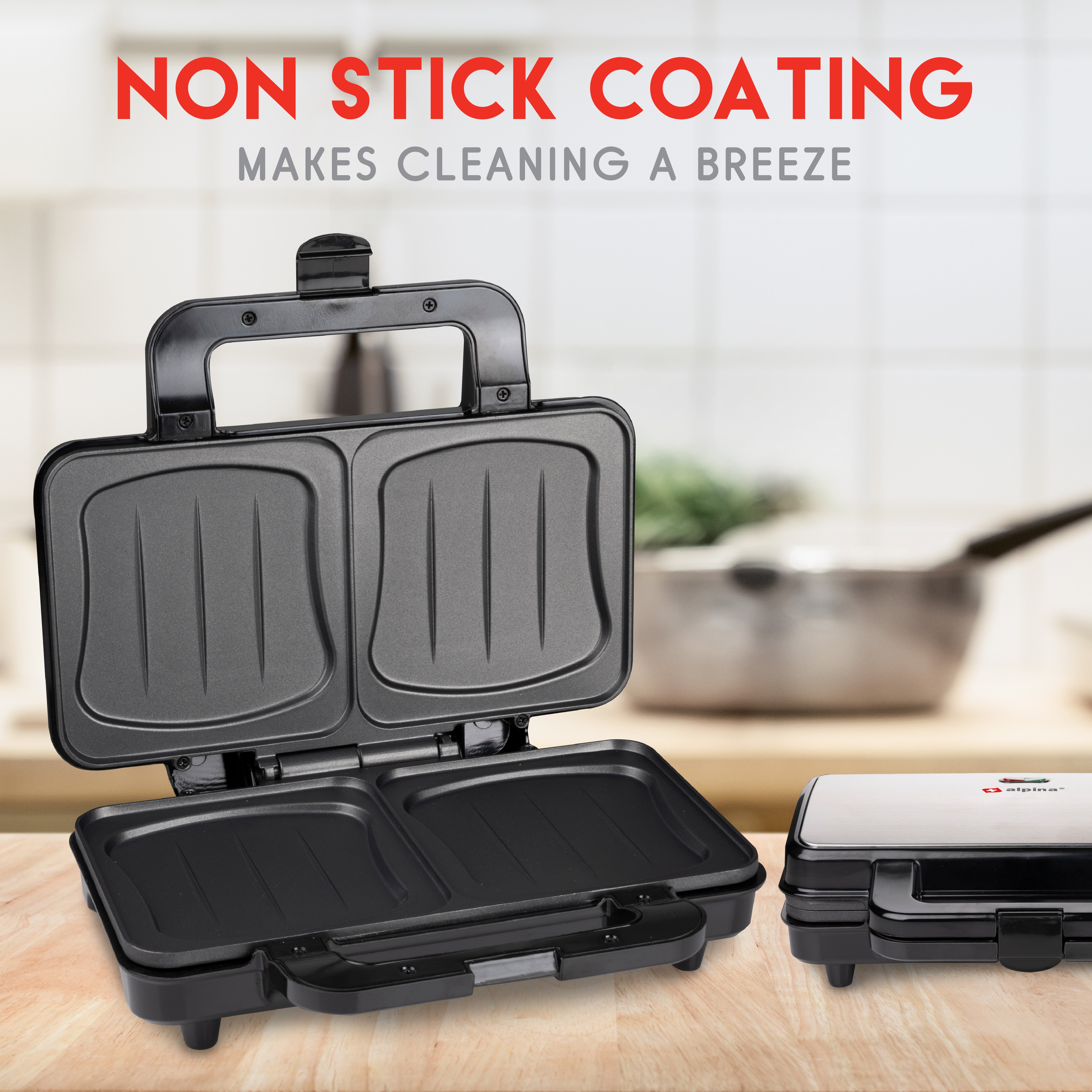 Sandwich Maker Xl Ss