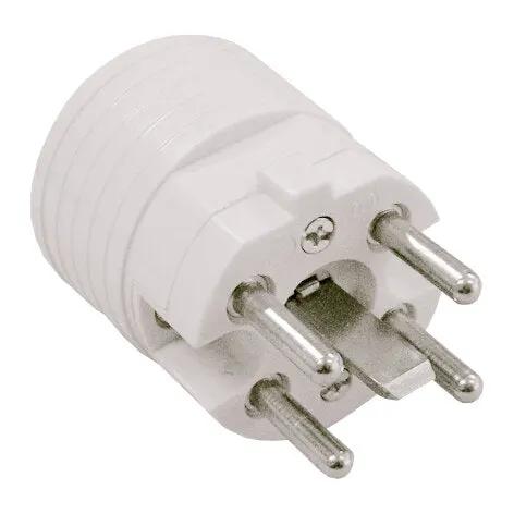 ElektraPro Stekker Perilex Recht Wit 16A 5polig 380V