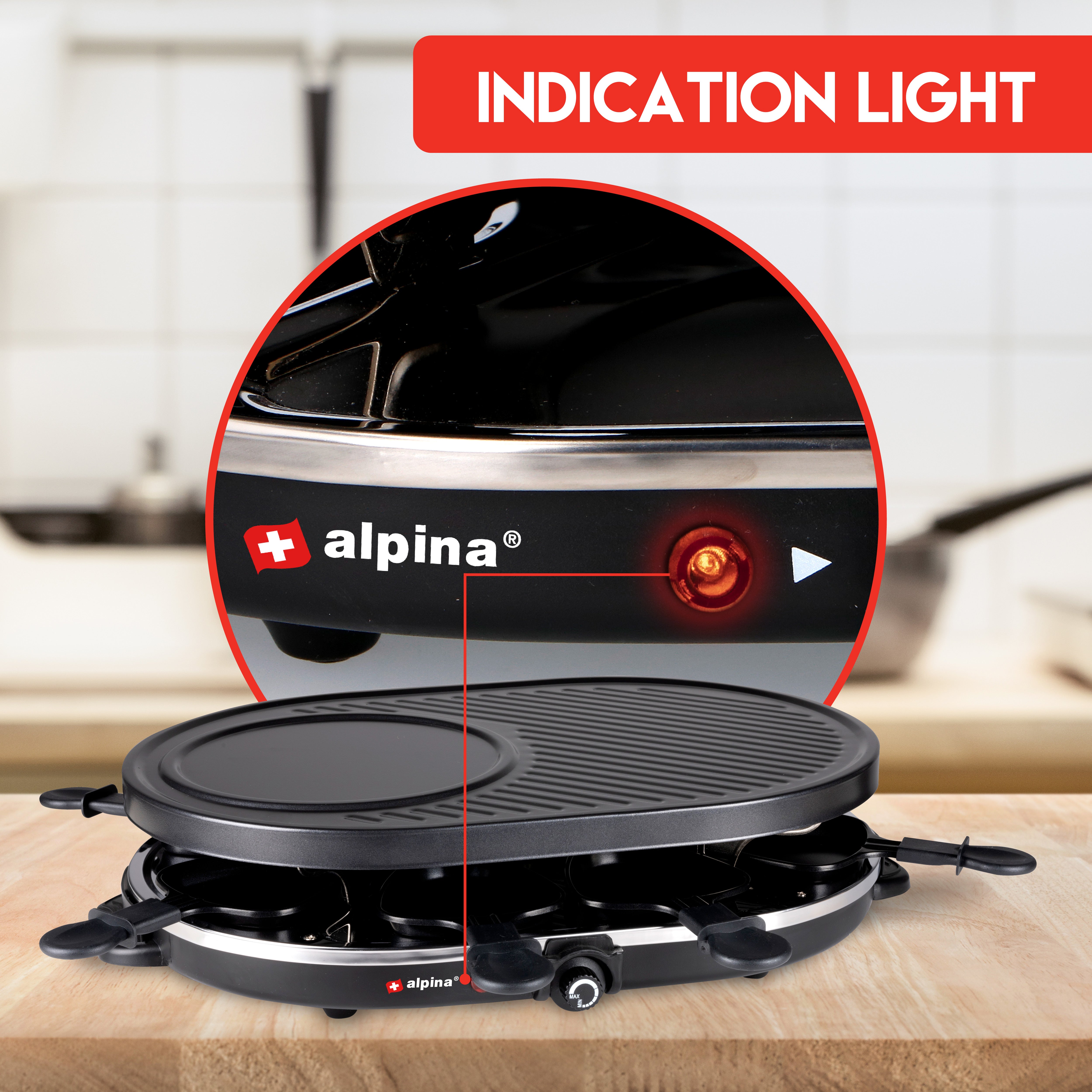 Raclette Grill Gourmet Abs