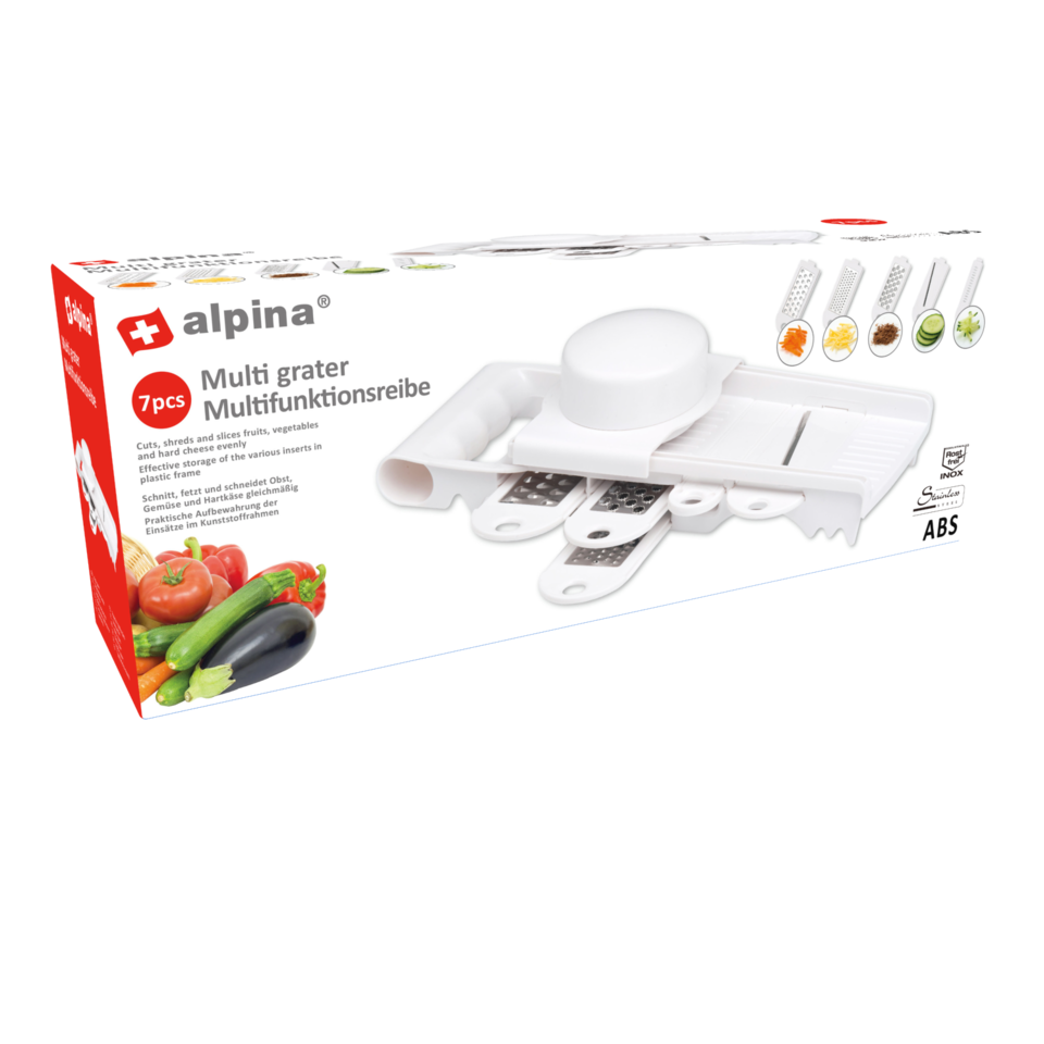 Multi Grater 7Pcs Pp