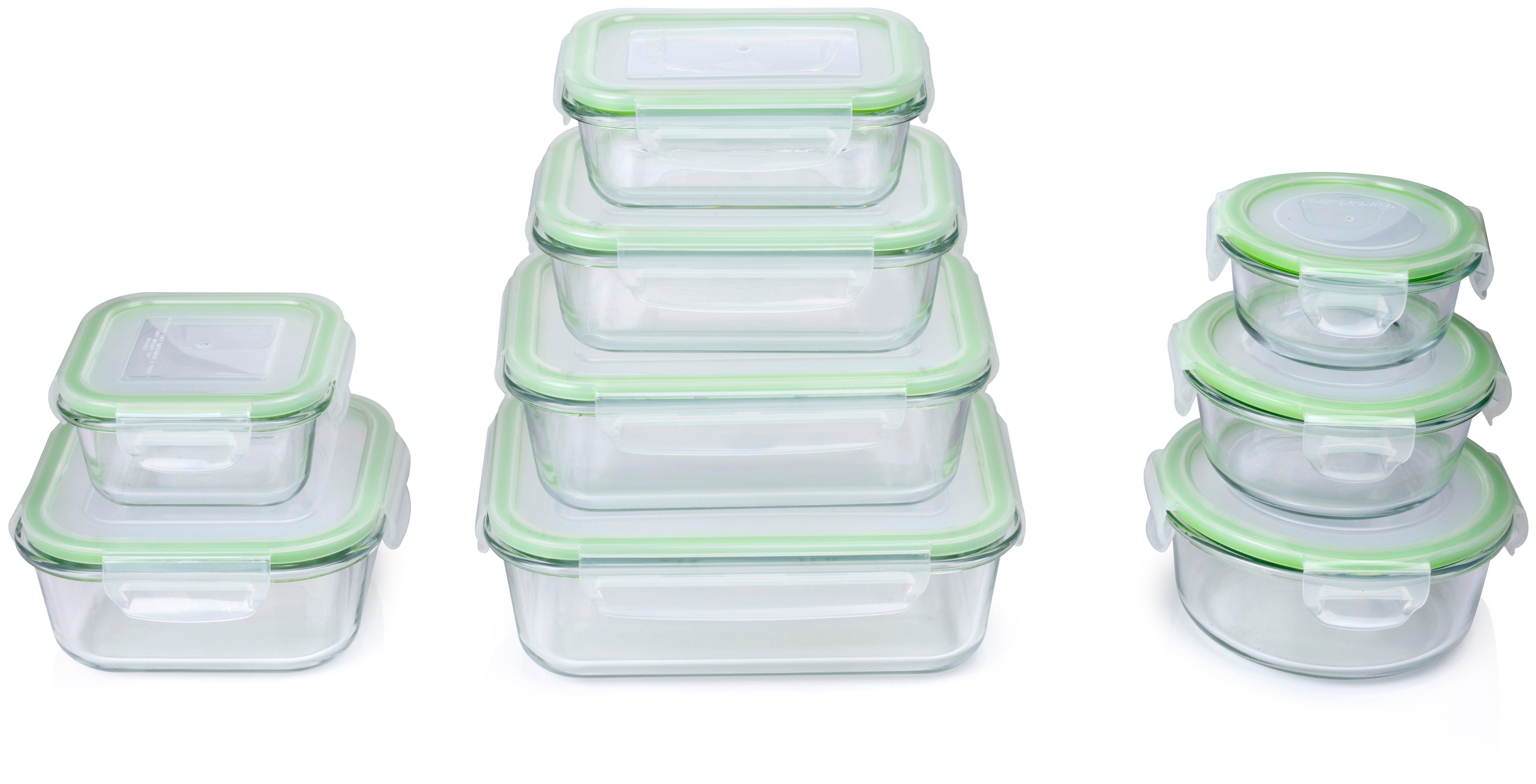 Food Container 18Pc 9Diff Size