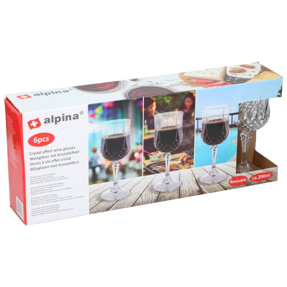 Wine Glasses 6X200Ml