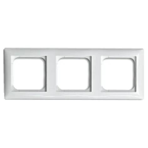 BUSCH-JAEGER Afdekraam 3-Voudig Balance SI Wit RAL 9010