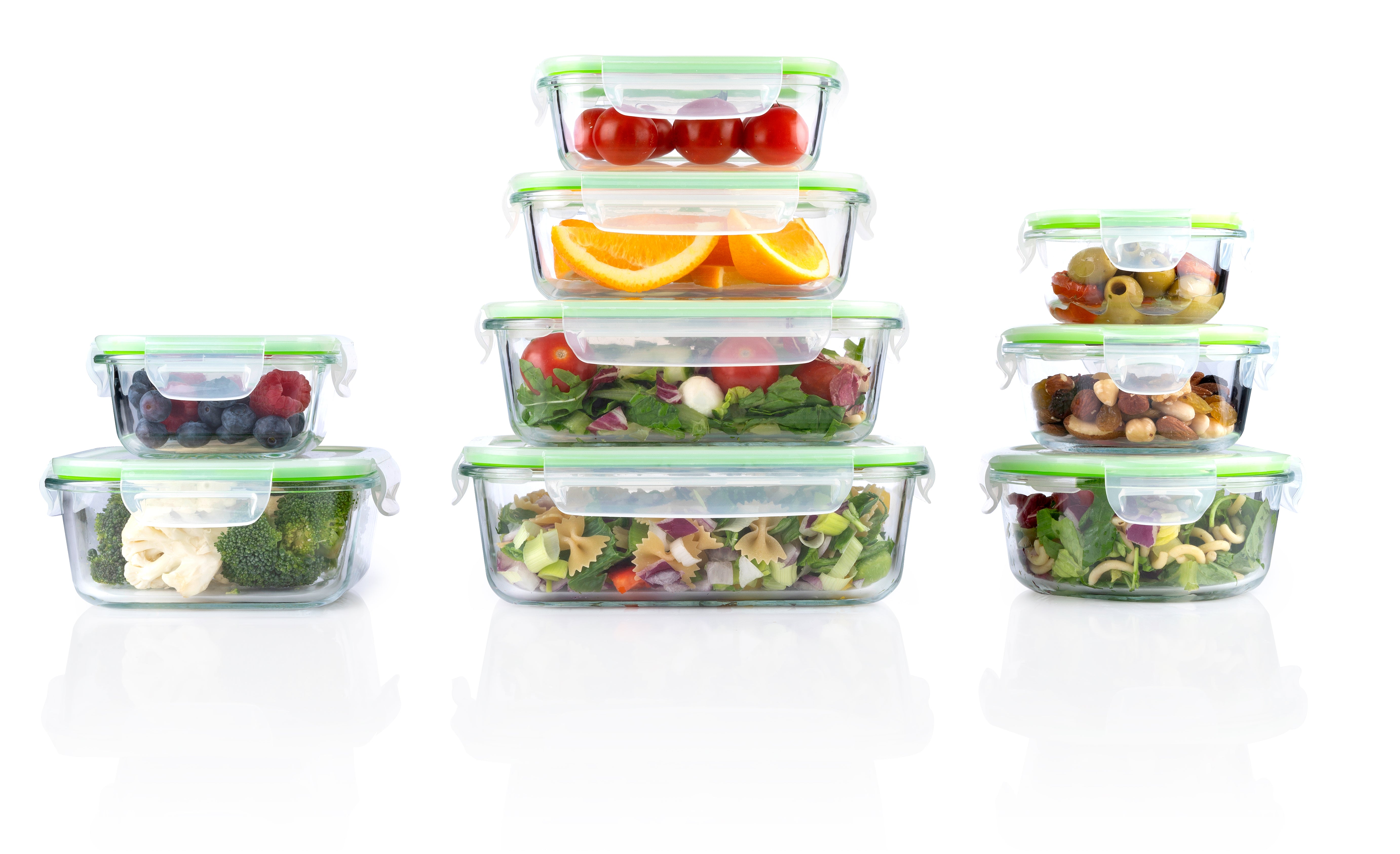 Food Container 18Pc 9Diff Size