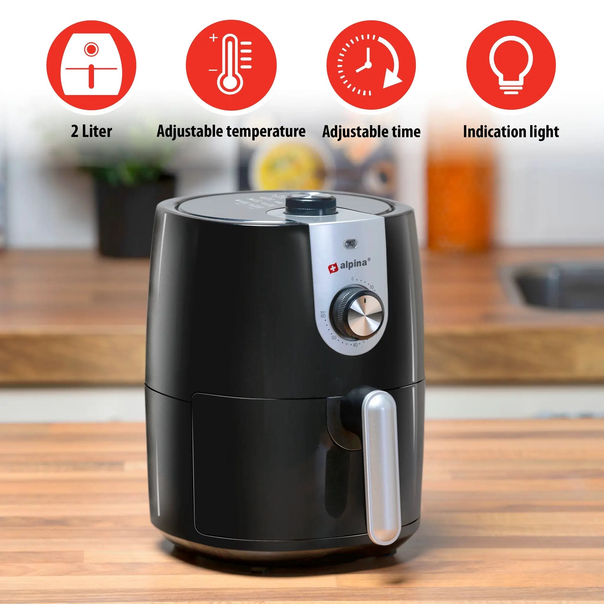 Airfryer 230V 2L 900W