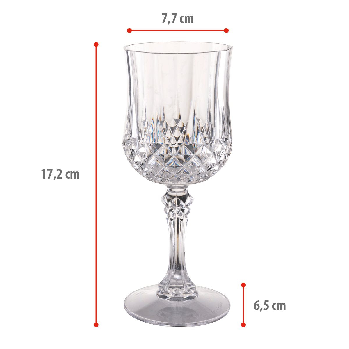 Wine Glasses 6X200Ml