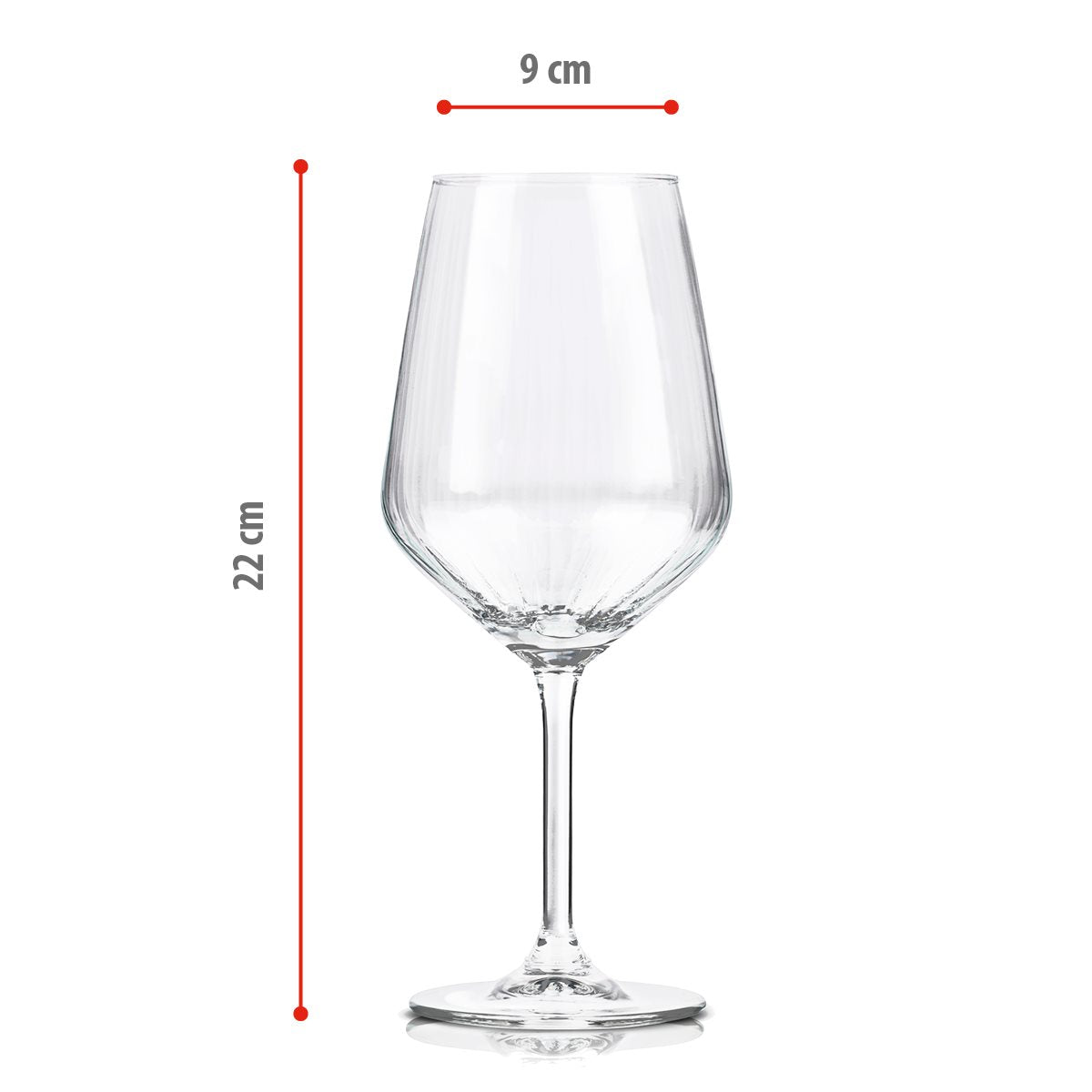 Wijnglas 500Ml 4Pc