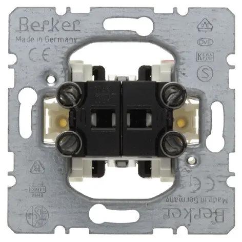 Hager Berker Dubbel Schakelaar Serie Basis Inbouw Hotelschakeling