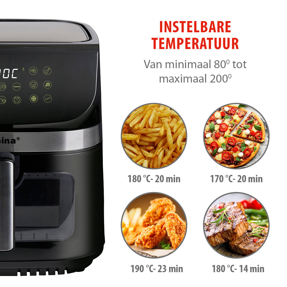 Air Fryer 9L 1800W