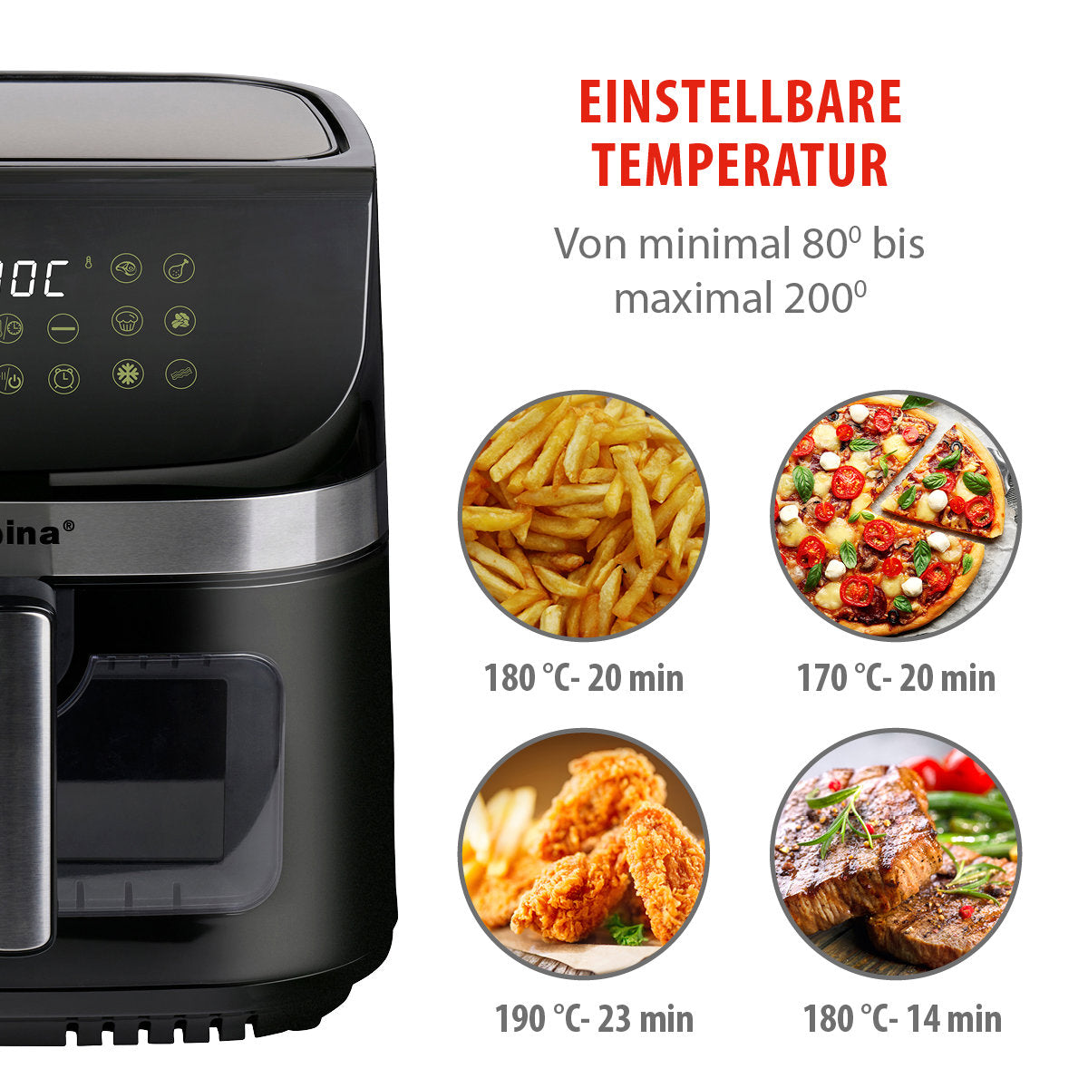 Air Fryer 9L 1800W