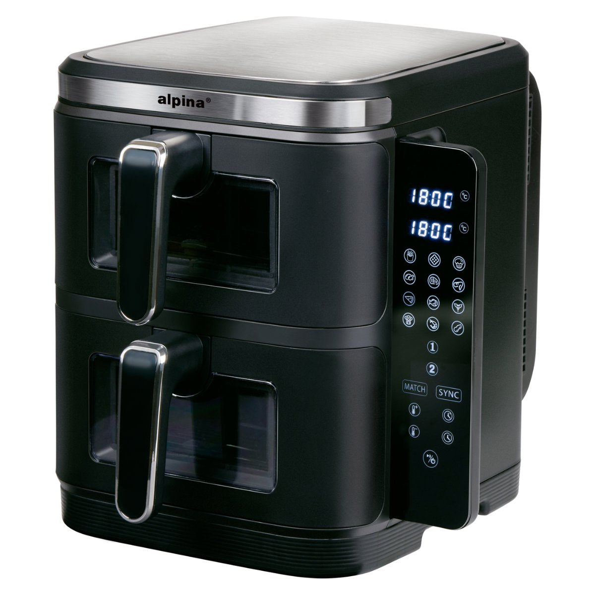 Alpina Heteluchtfriteuse 2800W 11L - Kunststof