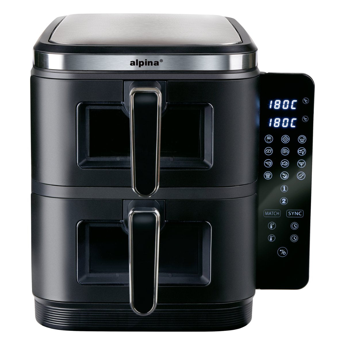Alpina Heteluchtfriteuse 2800W 11L - Kunststof