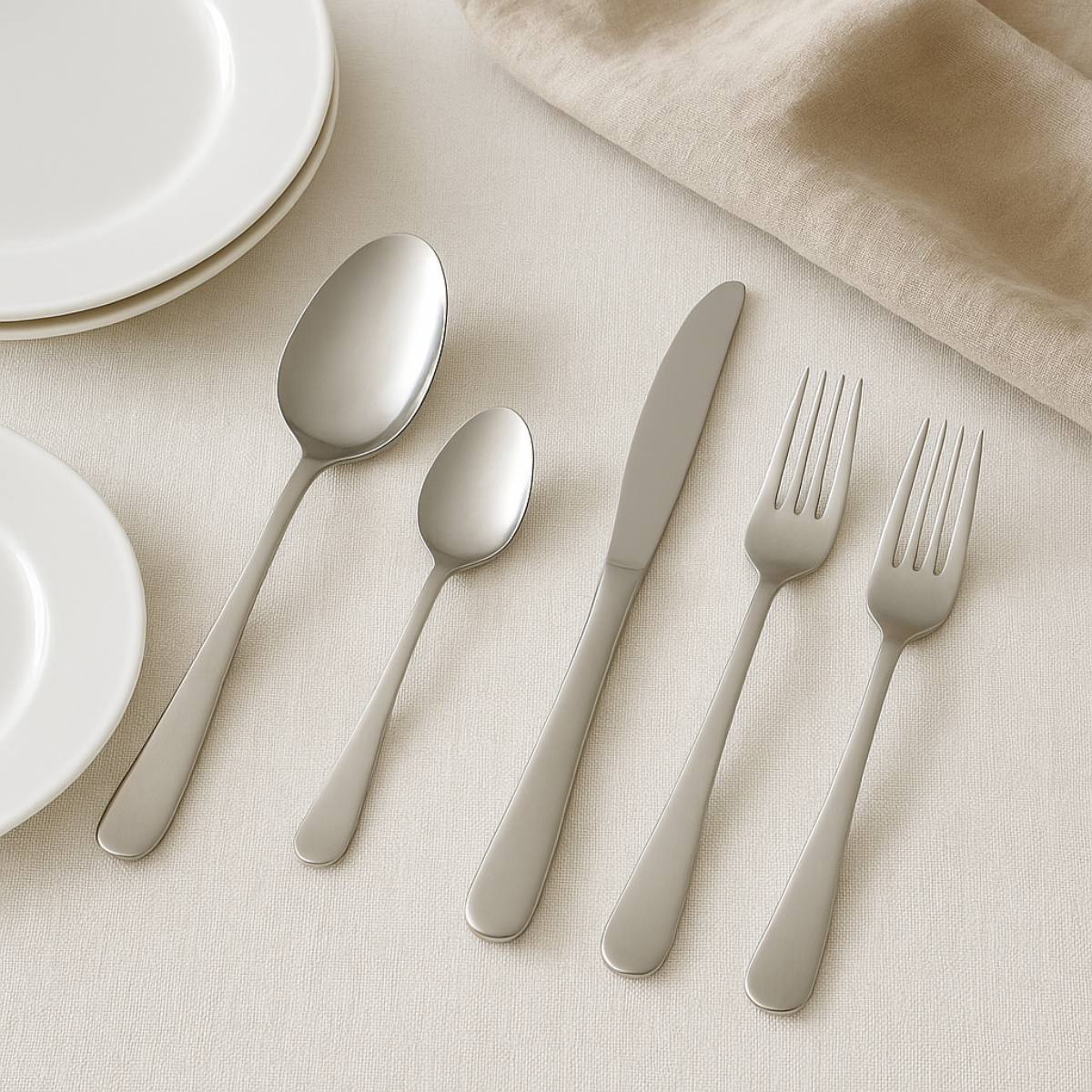 Cutlery Set 42Pcs Tumble Polis