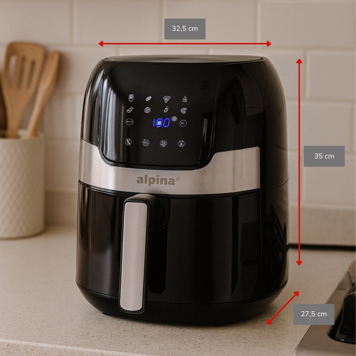 Airfryer 230V 3.5L 1400W Digit