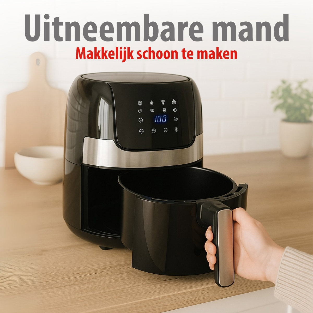 Airfryer 230V 3.5L 1400W Digit