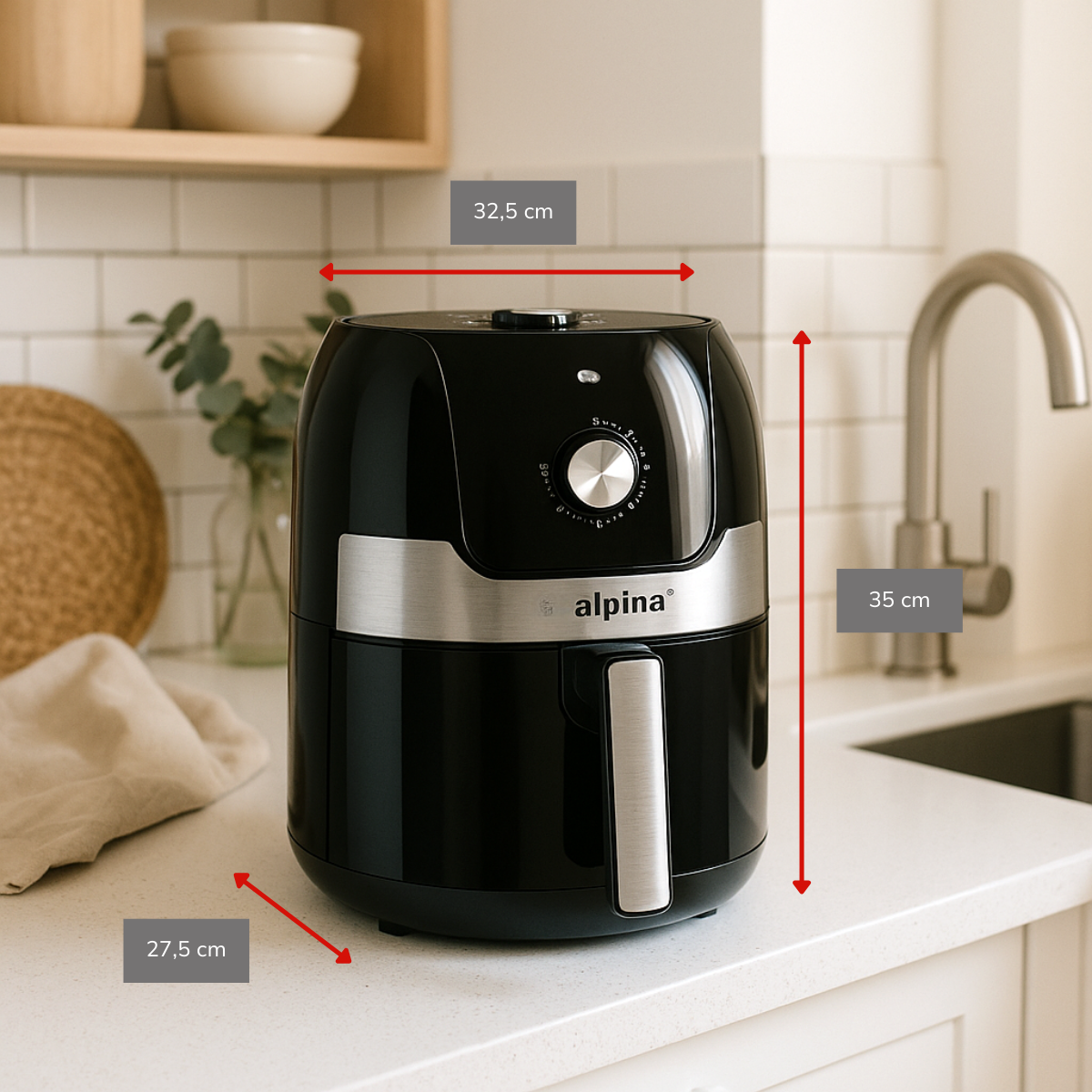 Airfryer 3.5L 1400W