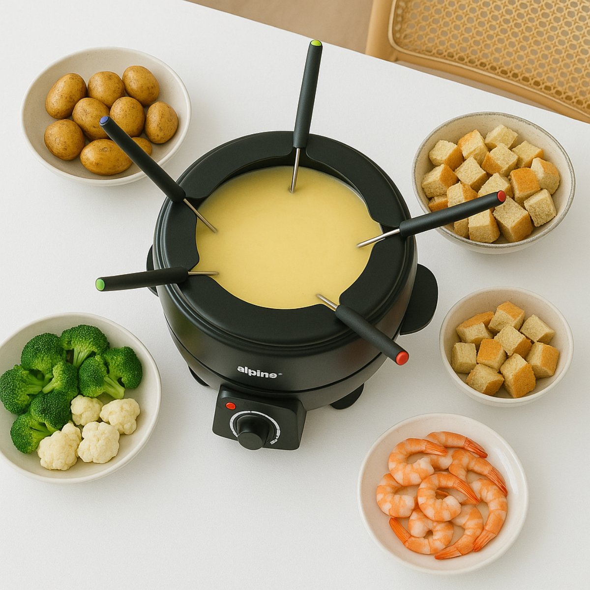 Fondue Set 230V~ 800W 2,3L