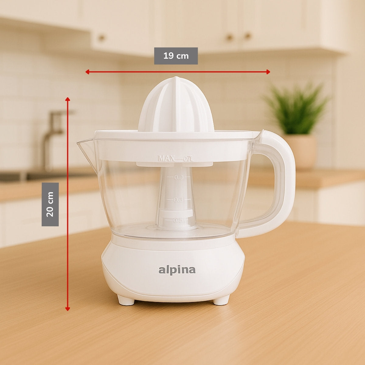 Juicer 700Ml 25W White
