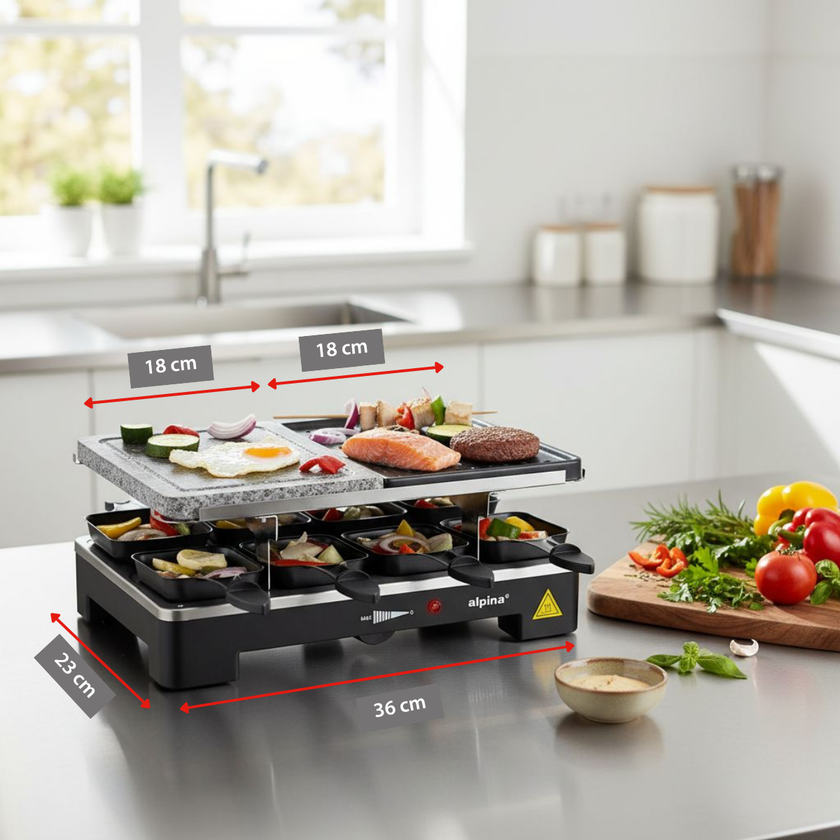 Grill Raclette/Stone Sw