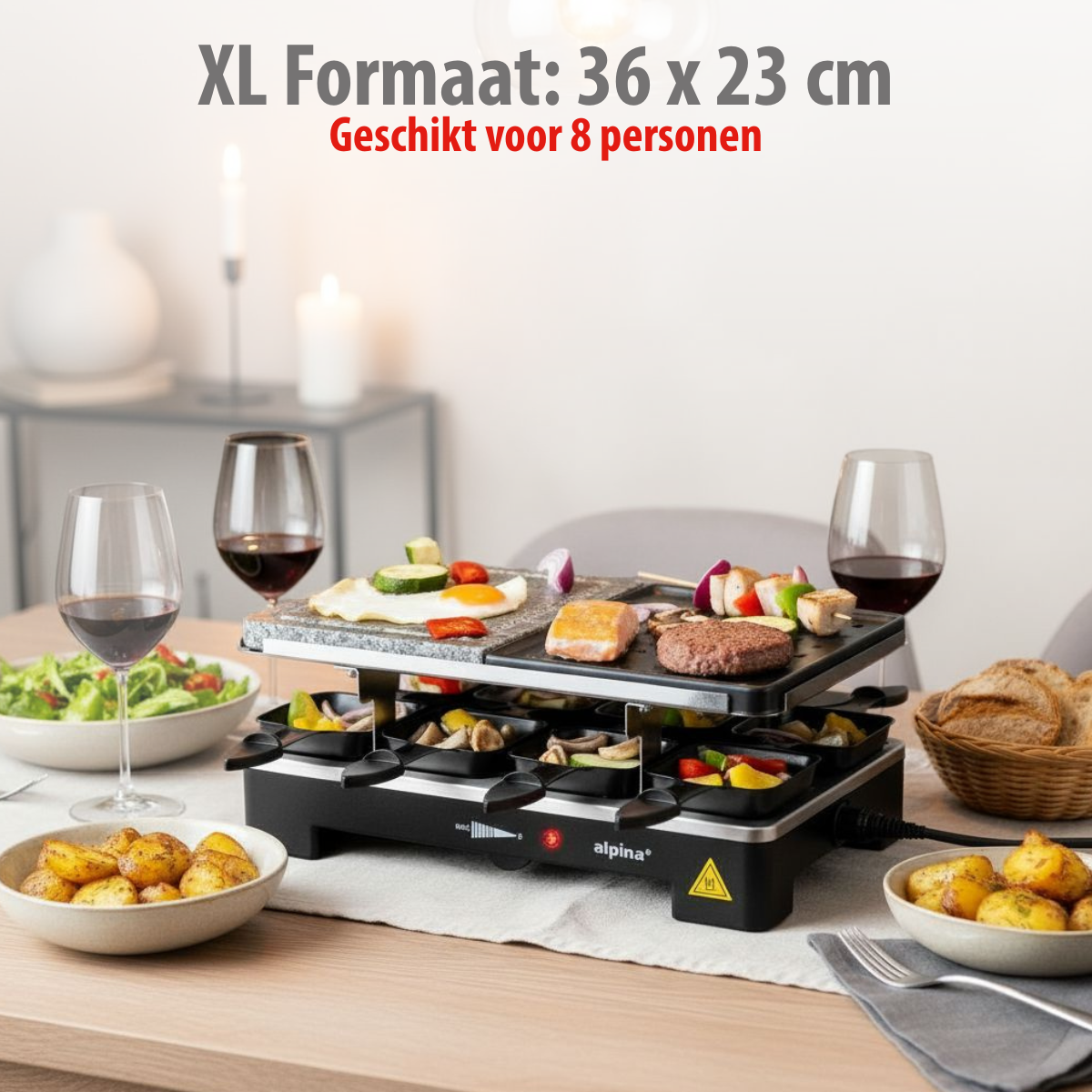 Grill Raclette/Stone Sw
