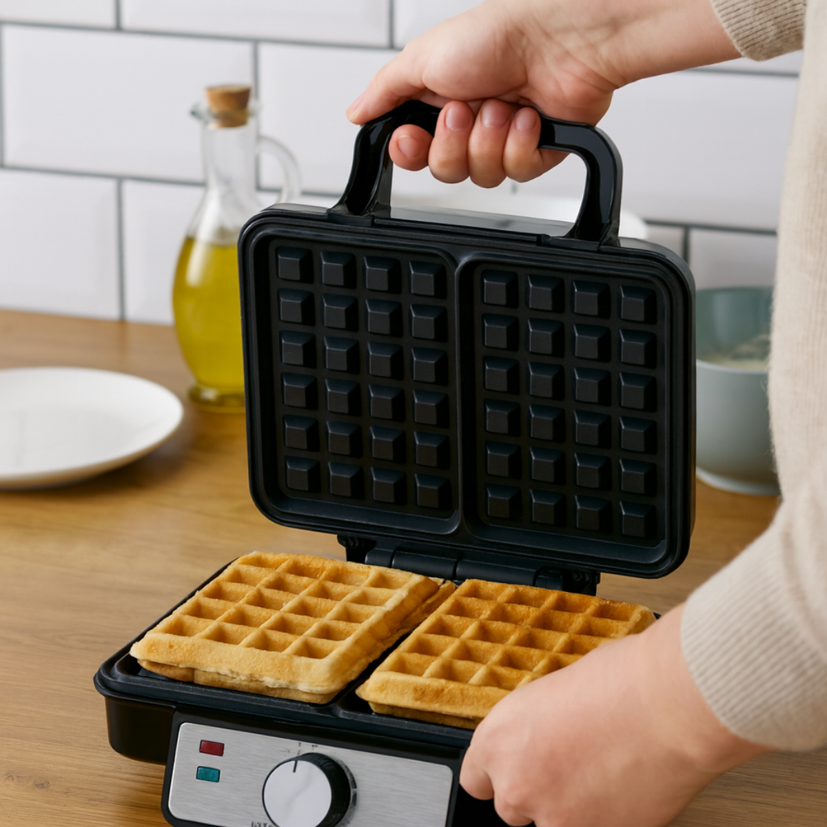 Alpina Wafelijzer 1200W Voor 2 Wafels