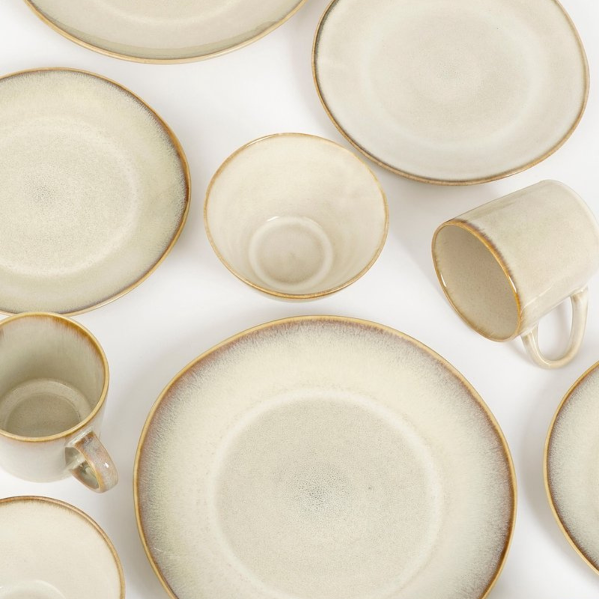 Racco Serviesset 4 Personen - Steengoed - Beige