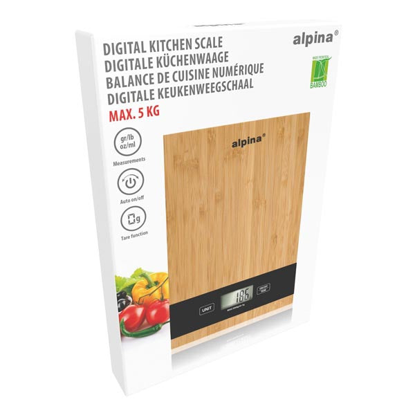 Alpina Keukenweegschaal
