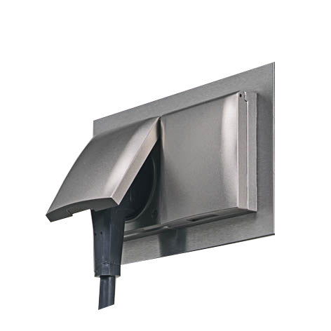 Thebo ST3009ST/2 Wandcontactdoos RVS