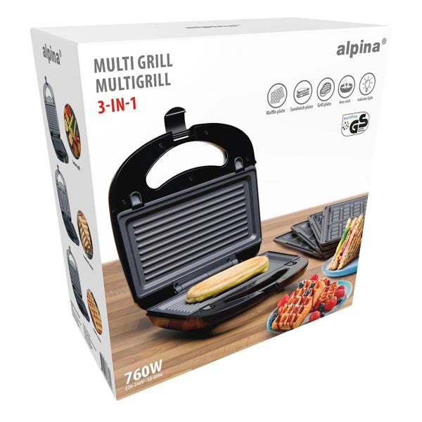 Alpina Sandwichmaker 750W