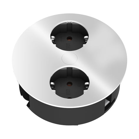 BACHMANN Twist Inbouw contactdoos Wit