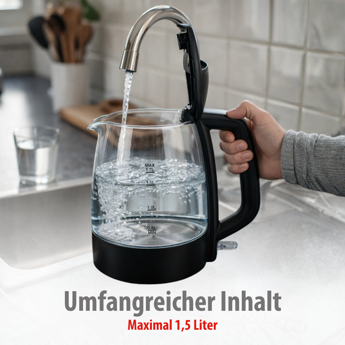 Alpina Elektrische Waterkoker 1,7L