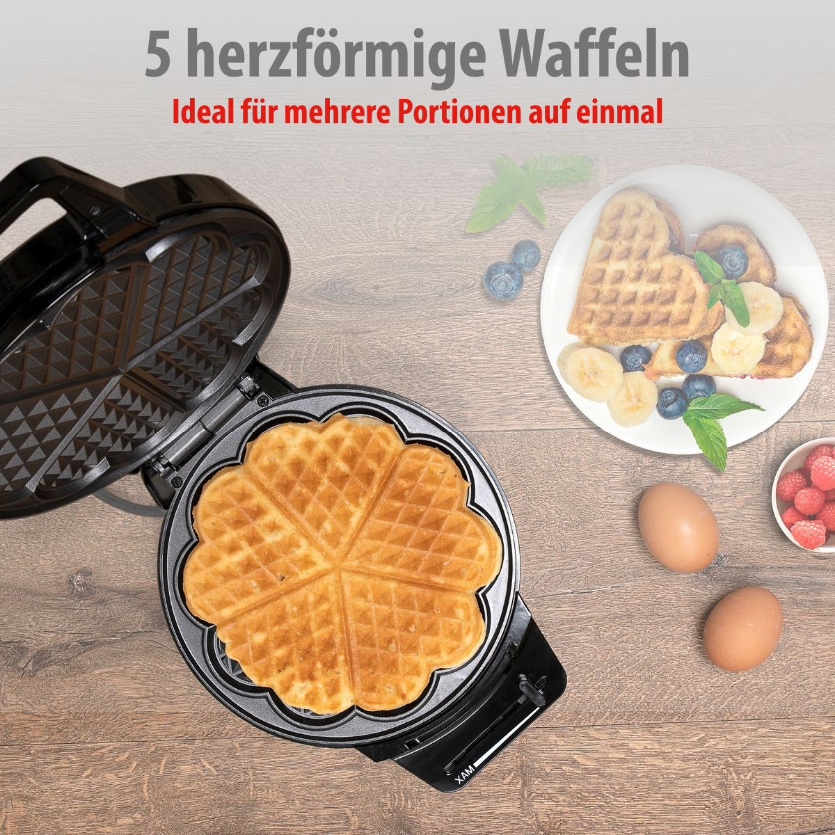 Alpina Wafelmaker 1000W