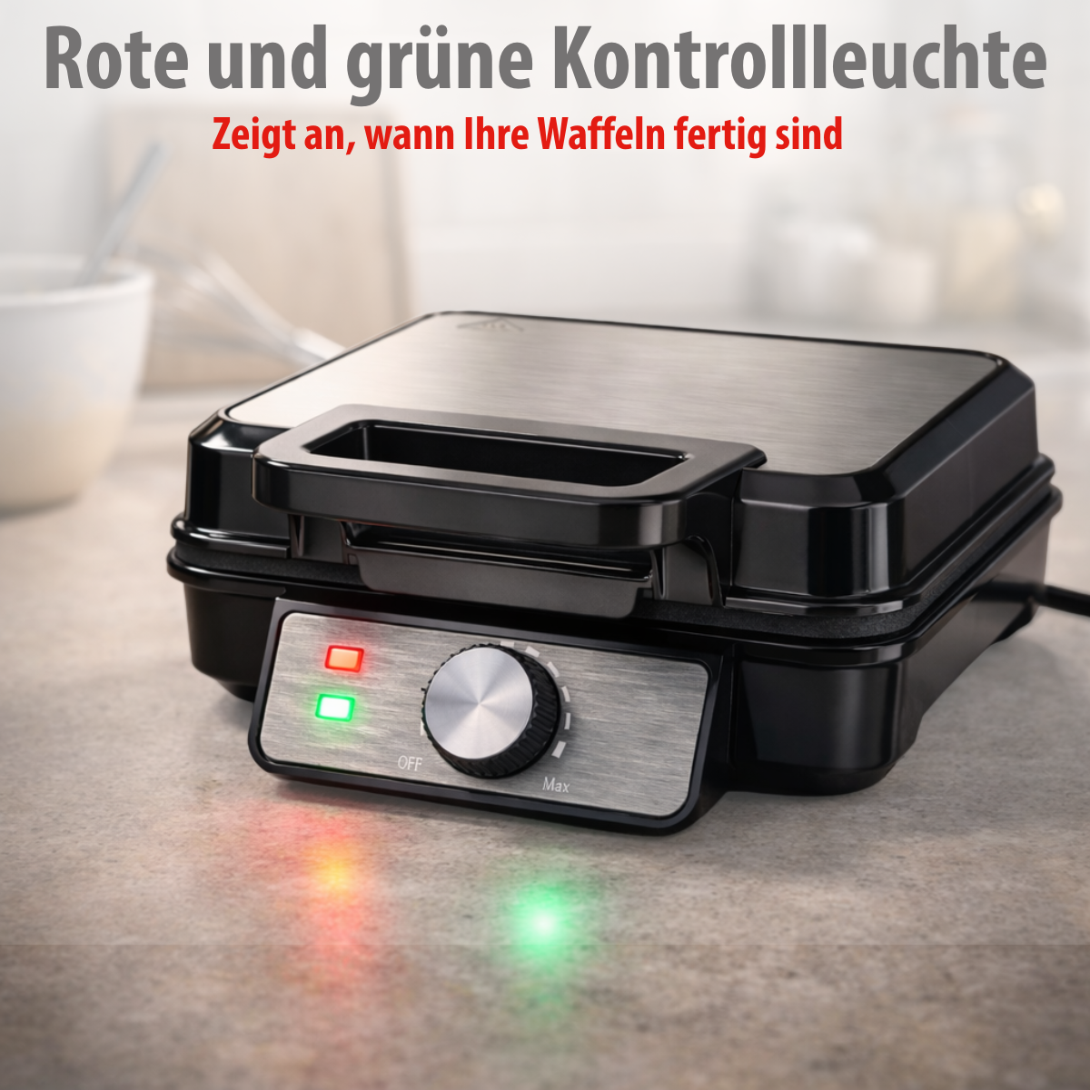 Alpina Wafelijzer 1200W Voor 2 Wafels