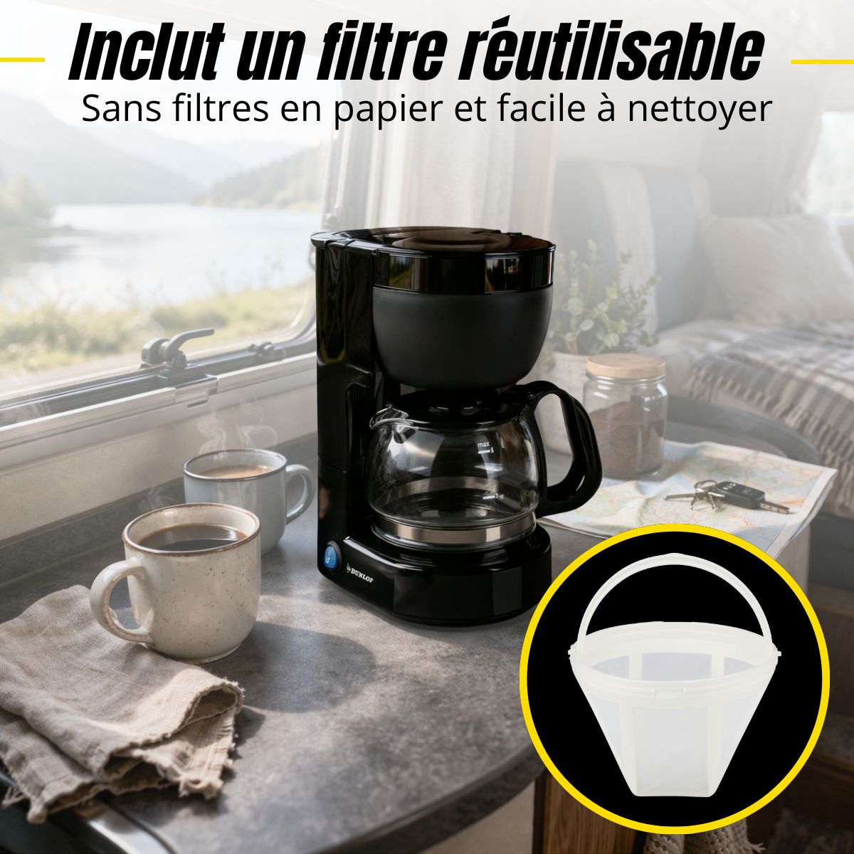 Coffee Maker 12V/170W