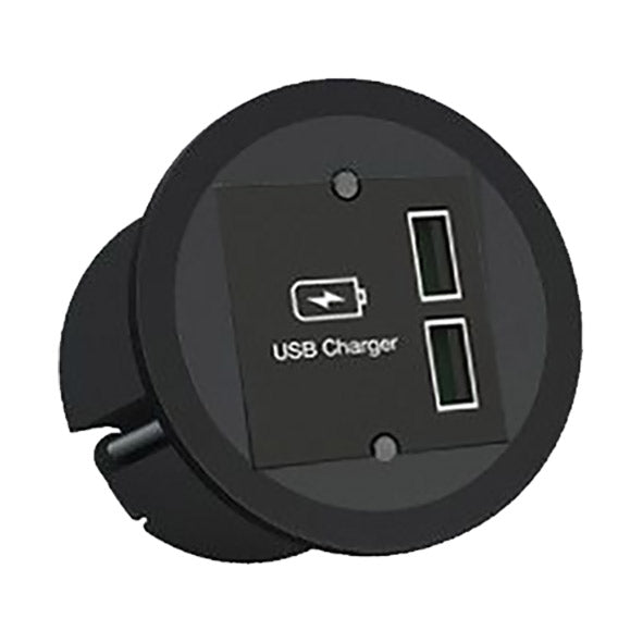 BACHMANN PIX USB-lader Zwart