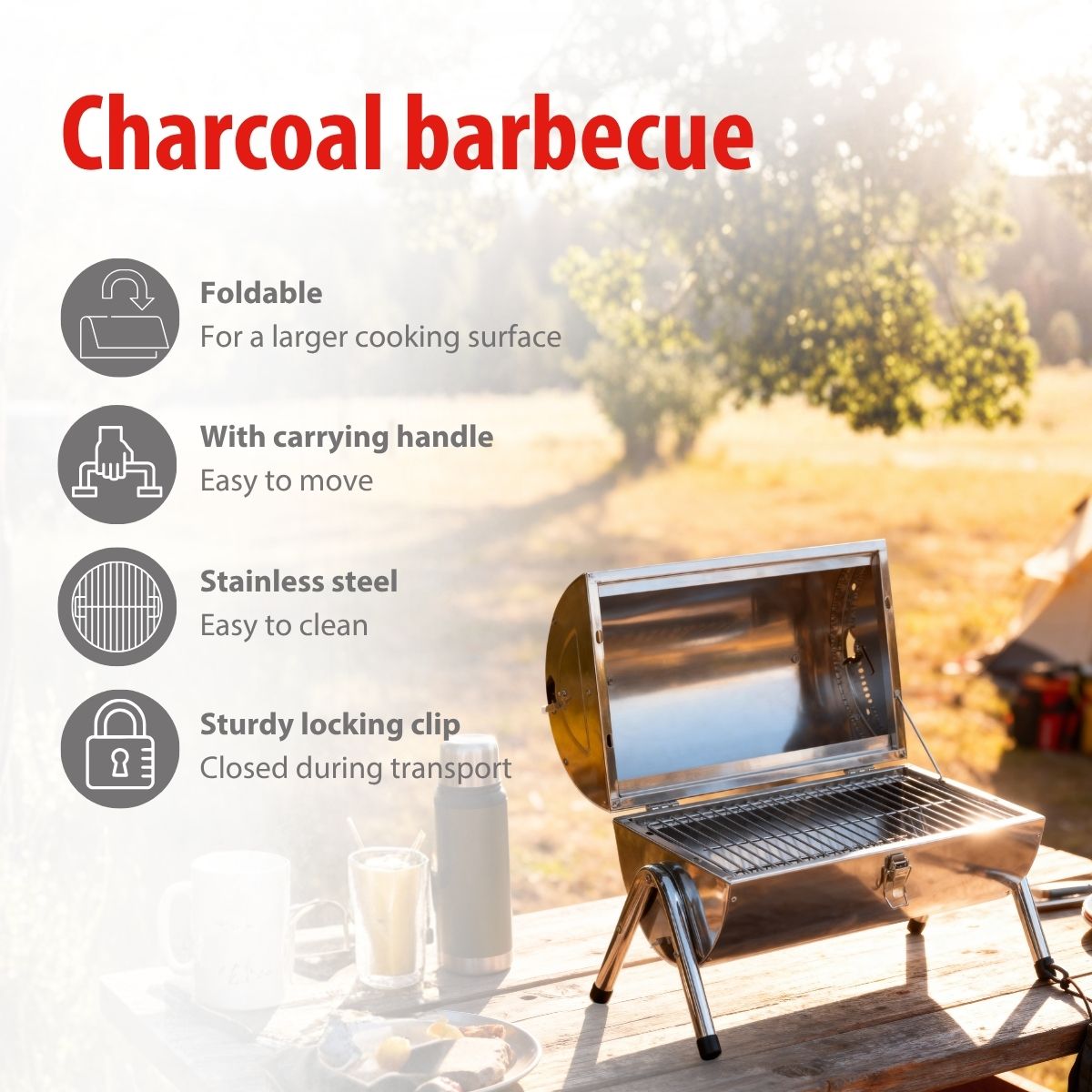 Barbecue Portable Ss