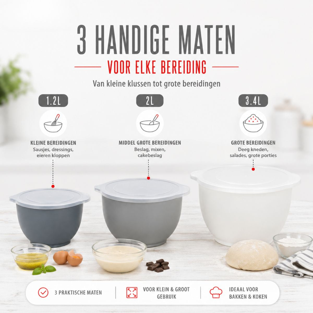 Mixing Bowl 6Pc