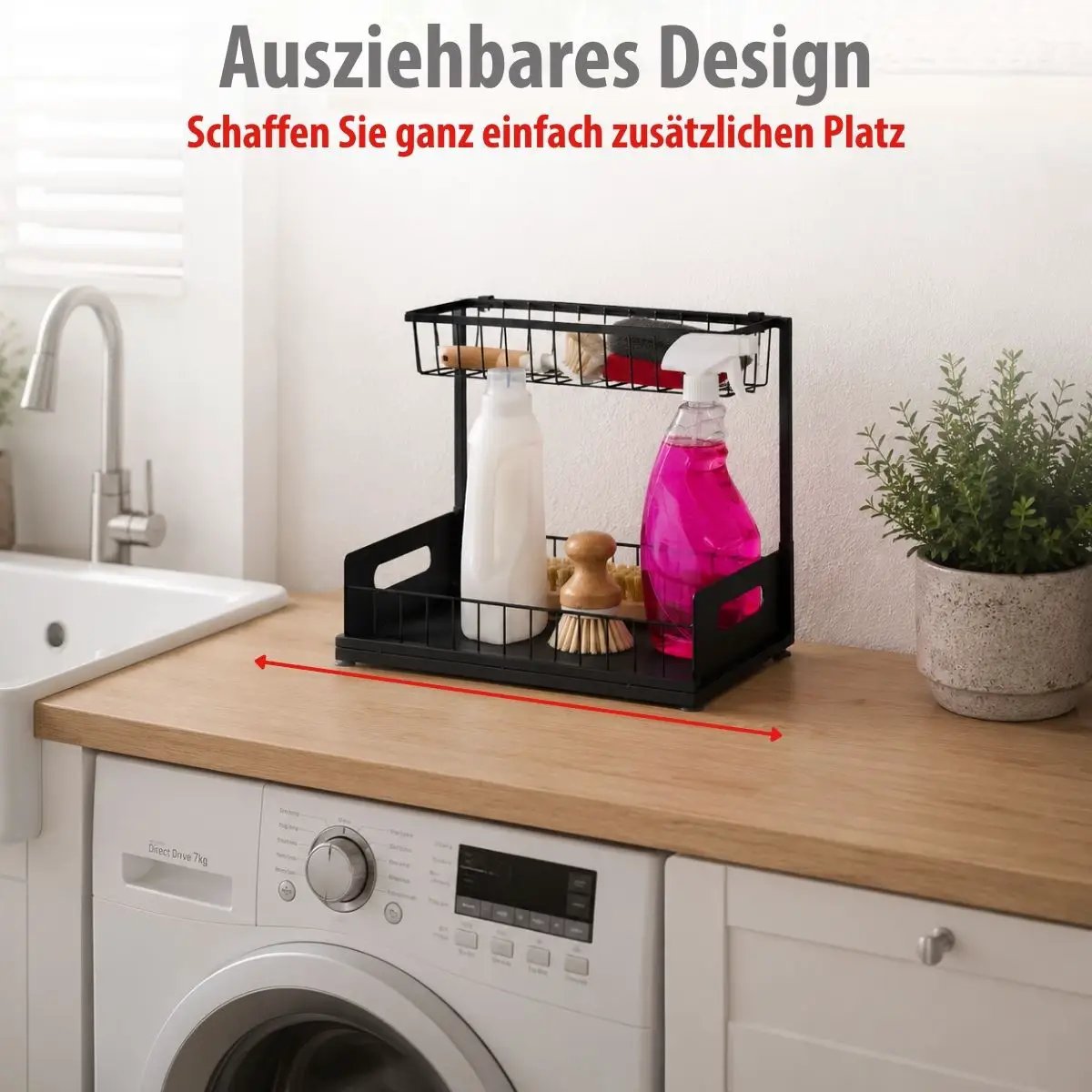 Storage Rack With Holder