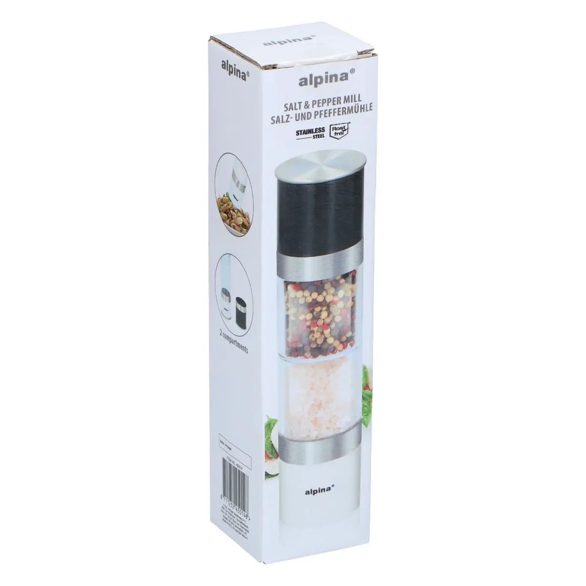 Salt & Pepper Mill Ø5X22Cm