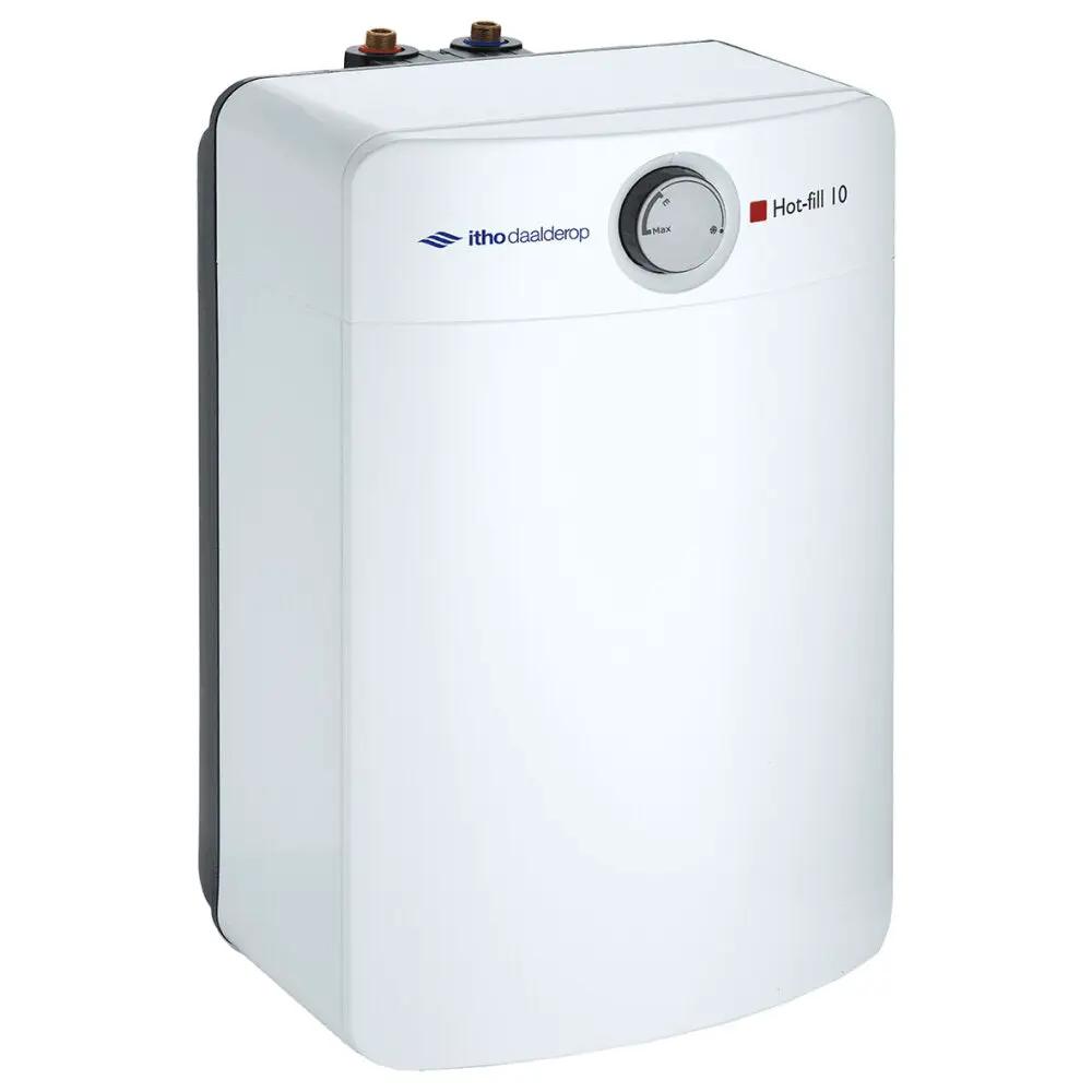 DAALDEROP Hot-Fill Keukenboiler, koppelt aan huisverwarming levert direct warm water, koperen ketel met 5 jaar garantie.