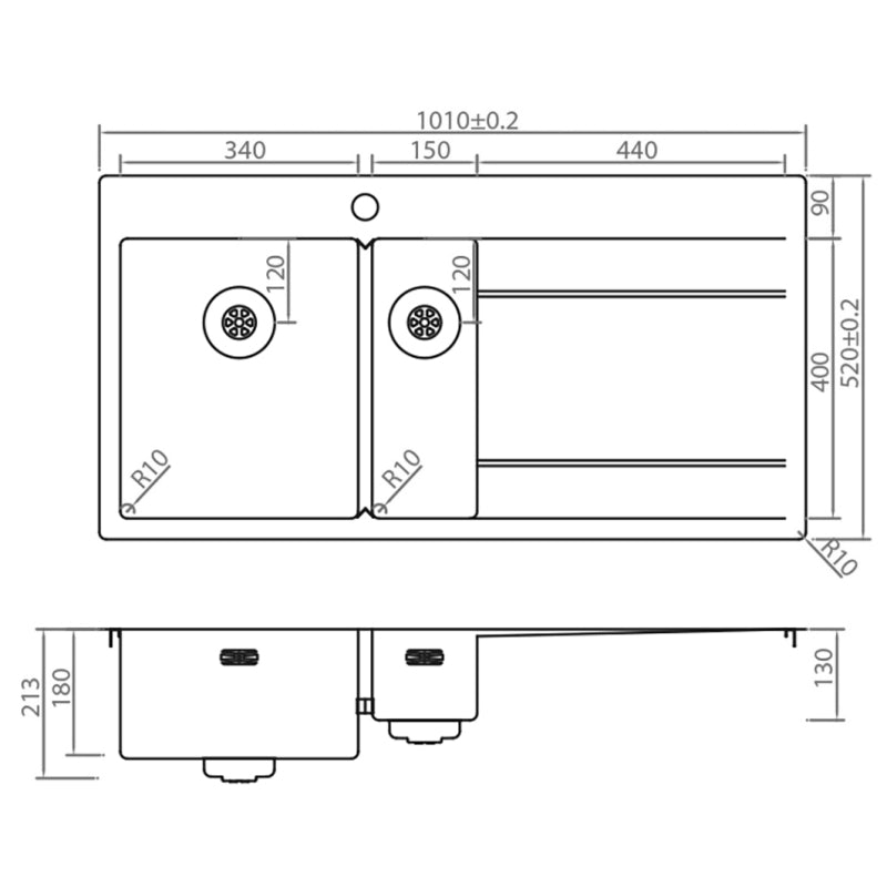 CARESSI CAPP3415ABL RVS
