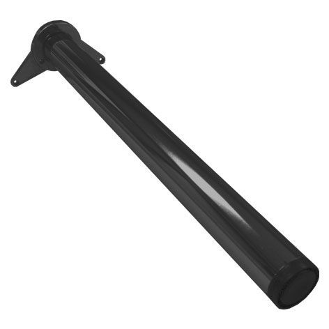 Tafelpoot verstelbaar Zwart 60 mm