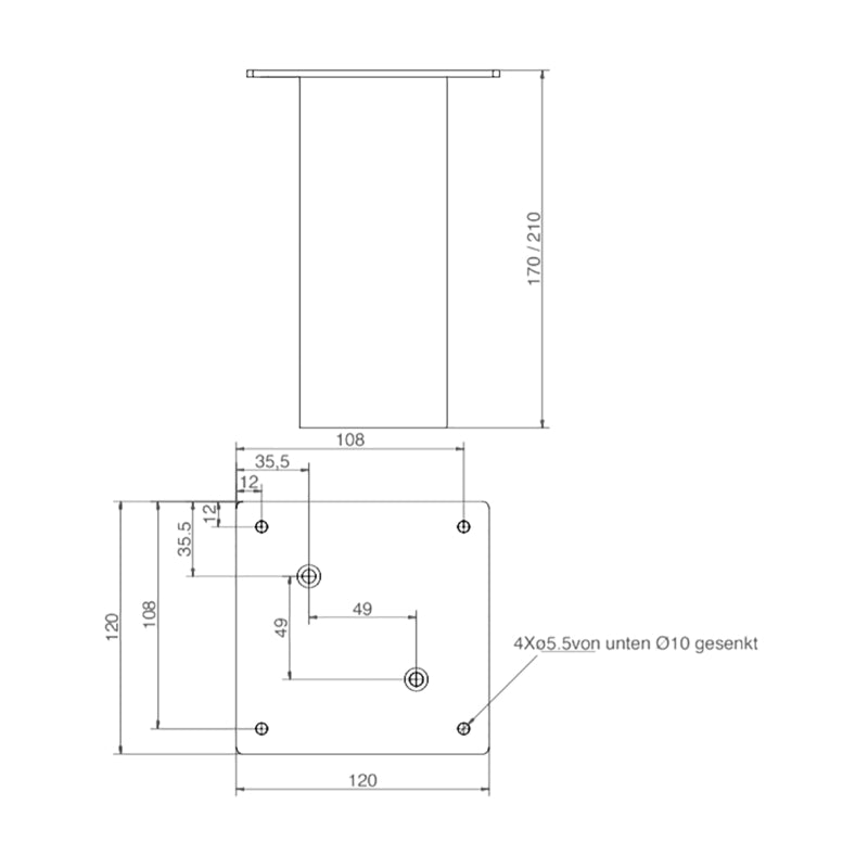 EBB Barsteun Jumbo Zwart