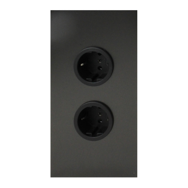 CARESSI Energiezuil 2ST20 Gun Metal