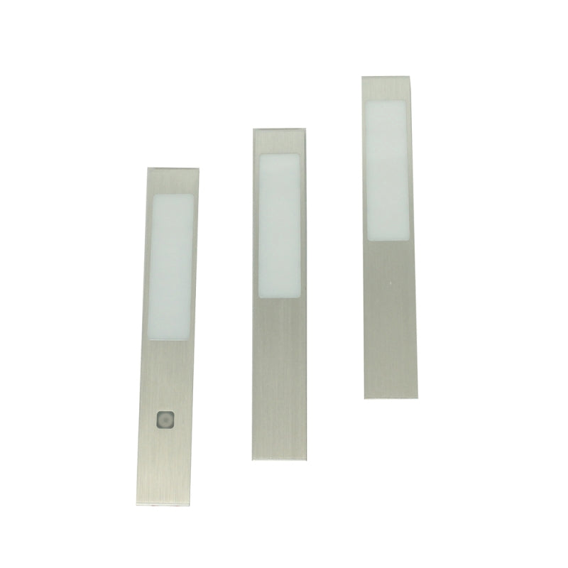 CARESSI Fern LED set alu-look
