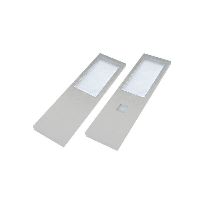 CARESSI Lux LED set 2x aluminium